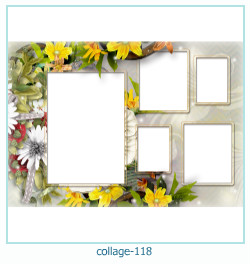 Collage picture frame 118
