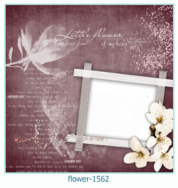 flower Photo frame 1562