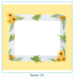 flower year year Photo frame 16