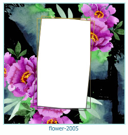 flower Photo frame 2005