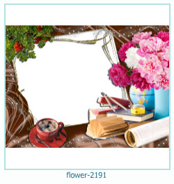 flower photo frame 2191