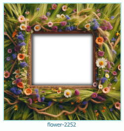 flower photo frame 2252