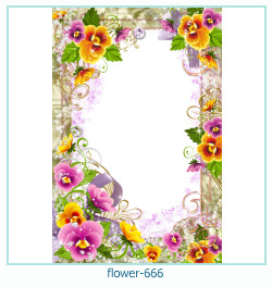 flower Photo frame 666