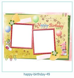 happy birthday frames 49